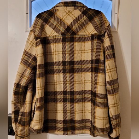 Wp weather proof long sleeve polar (sherpa like) fleece shirt/pullover - Picture 2 of 7